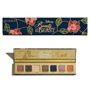 SIGMA BEAUTY x DISNEY Beauty & The Beast Eyeshadow Palette Limited Edition RARE